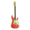 Eko Guitars Aire Relic Fiesta Red Chitarra Elettrica HSS Roasted Maple