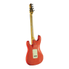 Eko Guitars Aire Relic Fiesta Red Chitarra Elettrica HSS Roasted Maple