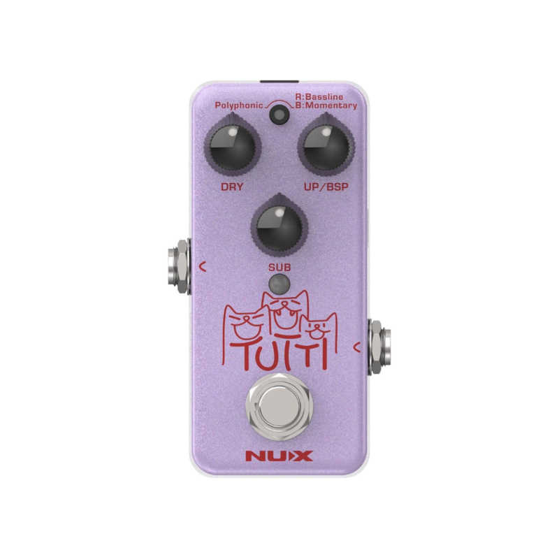 Nux NPO-2 Precision Octave Pedale Octaver Polifonico - Idea Music Stor