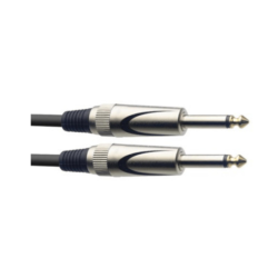 Stagg SGC3 Cavo Jack Mono 6,3mm per Chitarra e Basso 3mt - Idea Music 