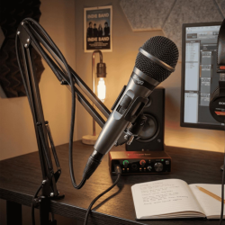 Stagg SDMP15 Microfono Dinamico Cardioide per Voce e Karaoke - Idea Mu