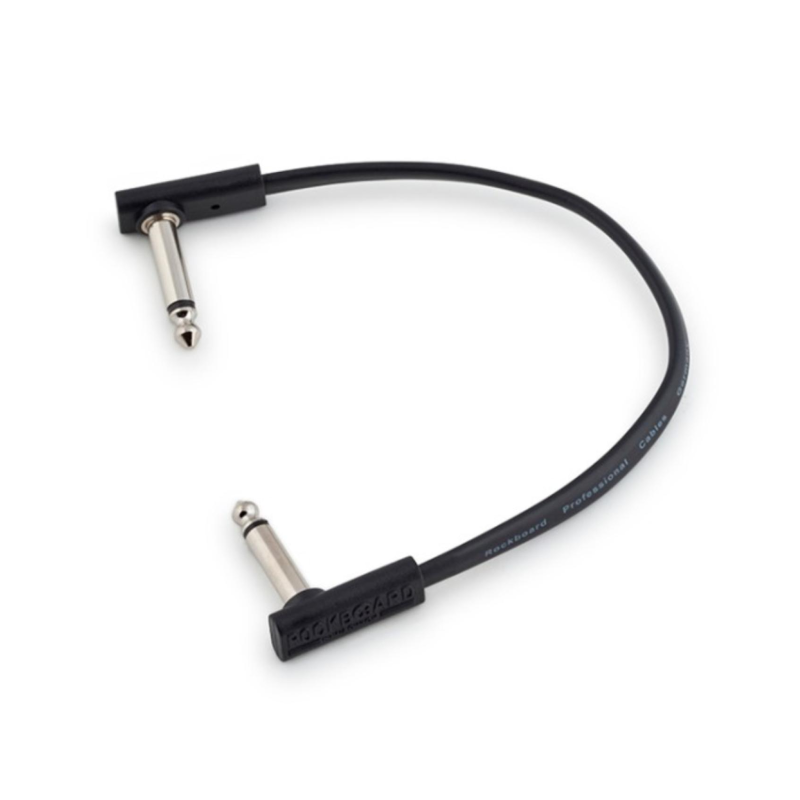RockBoard Flat Patch Cable 20 cm Cavo Patch Piatto Jack Mono - Idea Mu