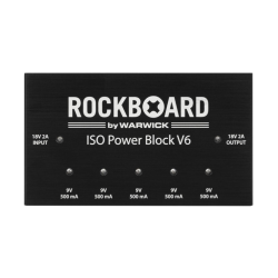 RockBoard ISO Power Block V6 Alimentatore Multiplo Isolato 6 Uscite - 
