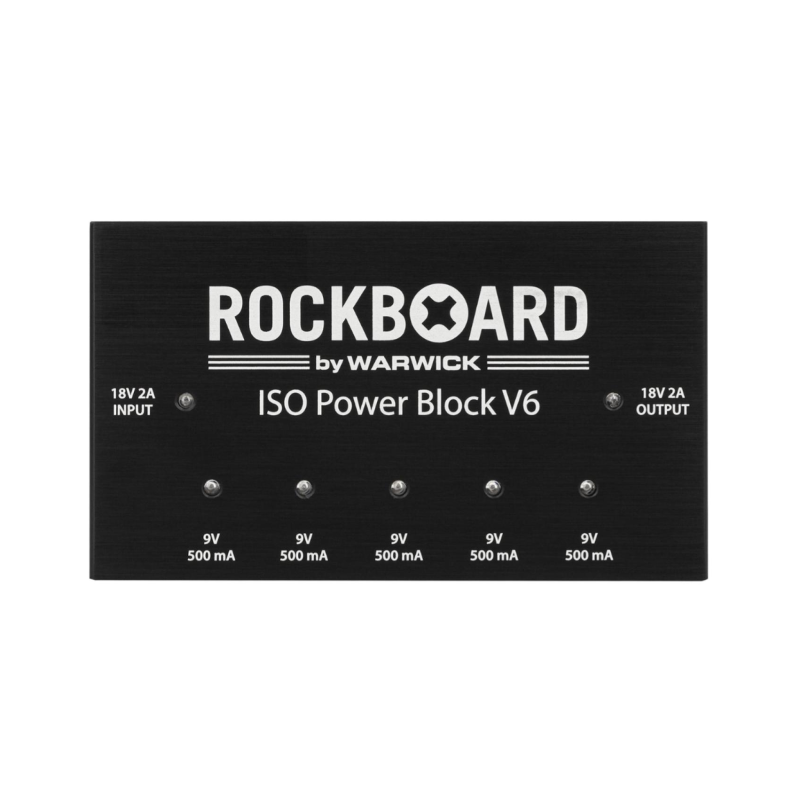 RockBoard ISO Power Block V6 Alimentatore Multiplo Isolato 6 Uscite - 