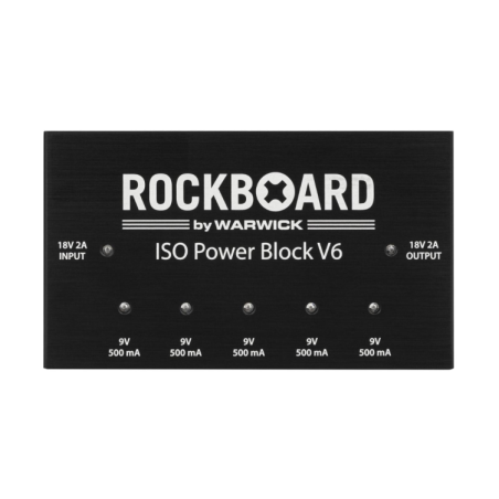 RockBoard ISO Power Block V6 Alimentatore Multiplo Isolato 6 Uscite - 