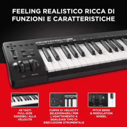 M-Audio Keystation 49 Mk3 Tastiera Controller MIDI USB 49 Tasti | Idea