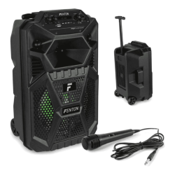 Fenton FT8LED-MK2 Diffusore Portatile 8" LED Bluetooth 300W | Idea Mus