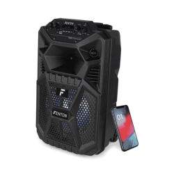 Fenton FT8LED-MK2 Diffusore Portatile 8" LED Bluetooth 300W | Idea Mus