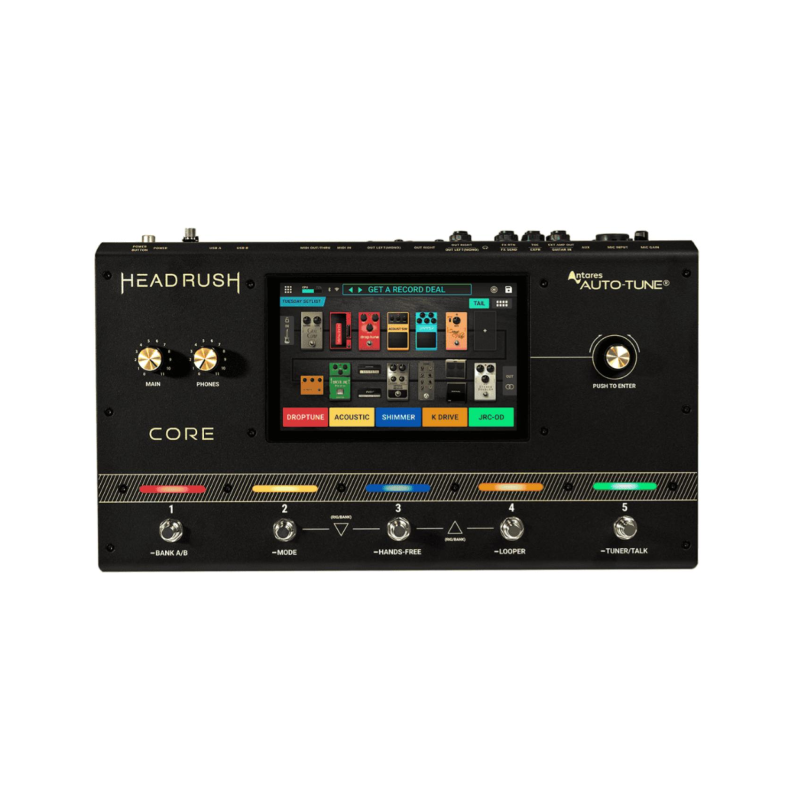 HeadRush Core Pedaliera Multieffetto Chitarra e Voce con Touchscreen |