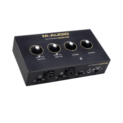 M-Audio M-Track Duo Interfaccia Audio USB 2 Canali Crystal Preamp | Id