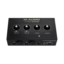 M-Audio M-Track Duo Interfaccia Audio USB 2 Canali Crystal Preamp | Id