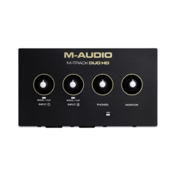 M-Audio M-Track Duo Interfaccia Audio USB 2 Canali Crystal Preamp | Id